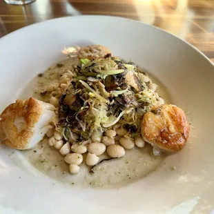 Seared Wild Jumbo Sea Scallops perfectly cooked and seasoned. Delicious!