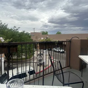 View from the patio.