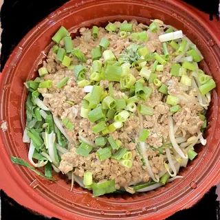 24. Ground Pork Sauce Noodle (Dry) Lunch