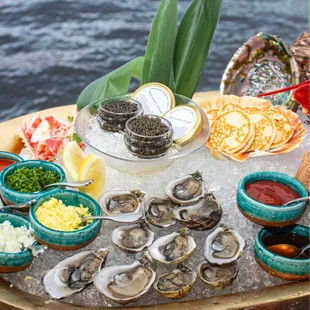 oysters and mussels, mussels, food, oysters, shellfish