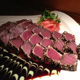 Sesame-Peppercorn Crusted Ahi*