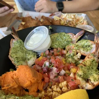 Chimichurri Street Corn and Quinoa Bowl