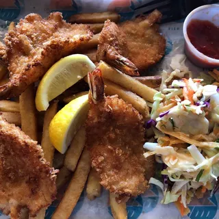 Jumbo Shrimp and Chips