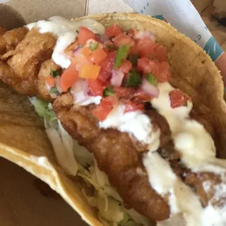 Cajun White Fish Taco