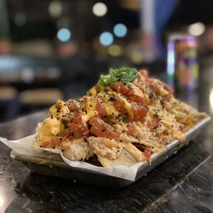 Poke nachos