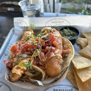 Fish tacos.