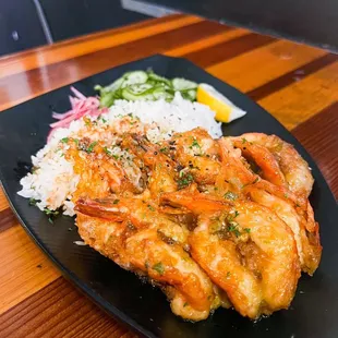 North Shore Garlic Shrimp