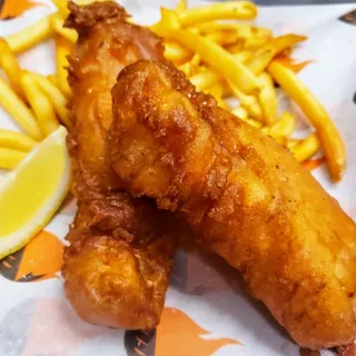 Beer Battered Fish N Chips