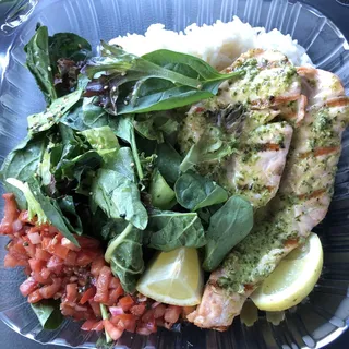 Chimichurri Salmon Quinoa