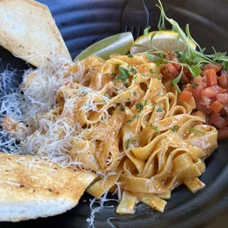 Blacken'd Jumbo Shrimp Alfredo