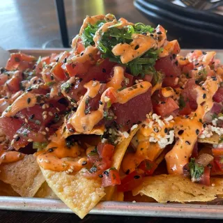 Ahi Poke and Chips