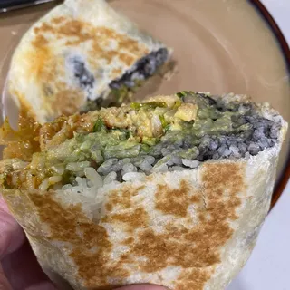 Blackend Filet Fish Burrito