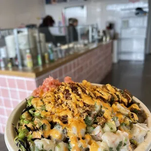 Shrimp Poke Bowl