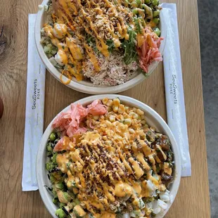 Albacore Poke Bowl Shrimp Poke Bowl