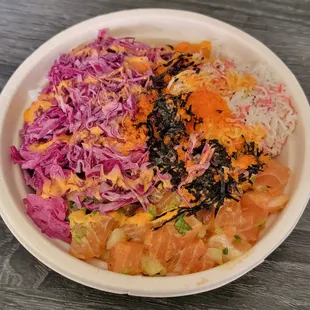 Regular Salmon Poke Bowl