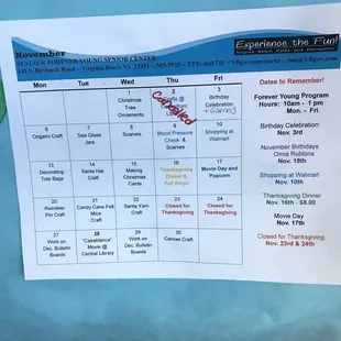 Calendar