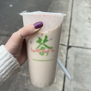 coconut milk tea