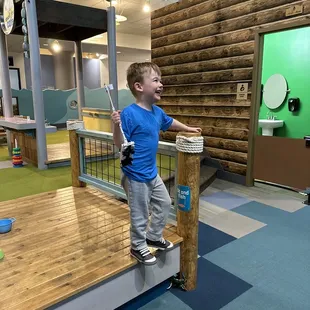 Toddler area with nursing room in the background