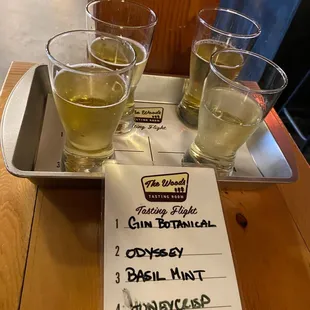 Cider flight