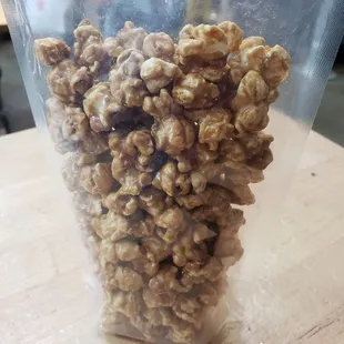 Regular sized bag of Caramel Popcorn