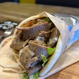 Beef and Lamb Gyro