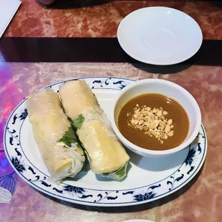 01. Tofu Spring Rolls