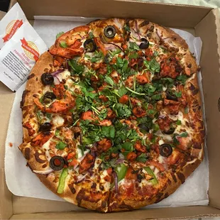 Tandoori Chicken Pizza