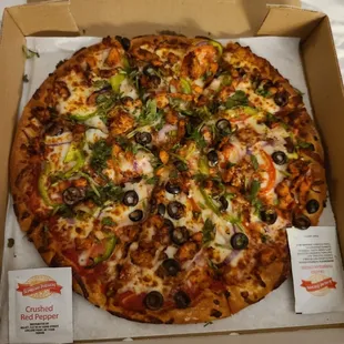 Tandoori Chicken Pizza