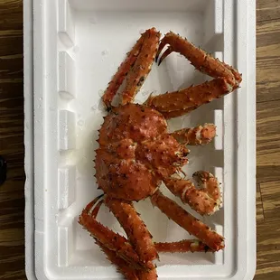 EMPTY crab.