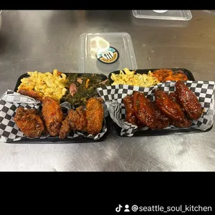 chicken wings and fried chicken, fried chicken, food, poultry, chicken wings, chicken, fried chicken wings, bbq wings, bbq chicken