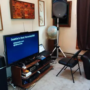 Here&apos;s what the Package 1 home setup looks like (TV not included).