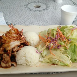 Chicken and Prawns