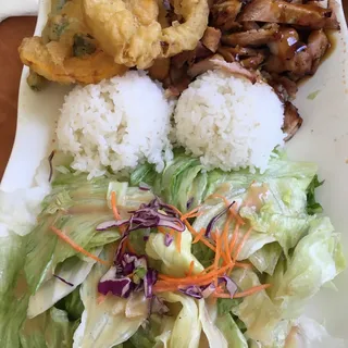 Chicken and Tempura