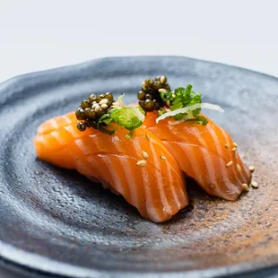 Salmon w Caviar
