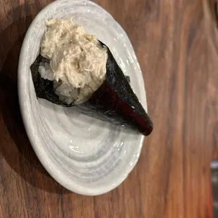 Baked Crab Hand Rolls