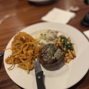 a plate of food