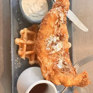 Fried Catfish &amp; Waffle