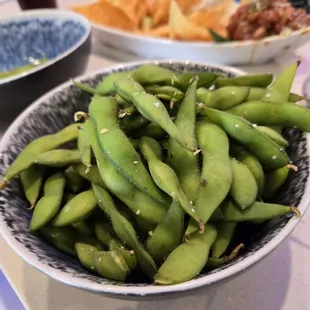 Sea salt edamame