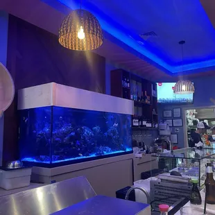 Inside tank