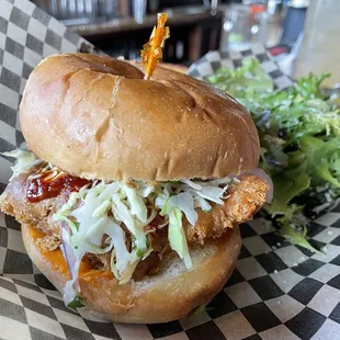 Korean Fried Chicken Sandwich