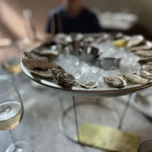 Happy hour oysters