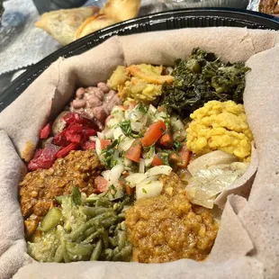 Veggies deluxe combination
