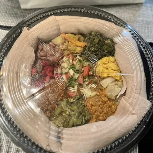To go platter