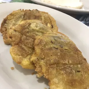 a plate of fried food