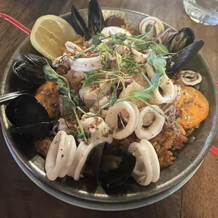 Seafood Paella