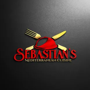 the logo for sebastian's mediterranean cuisine