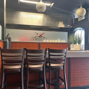 Slightly open kitchen