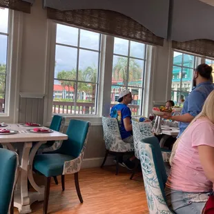 interior, sushi and sashimi