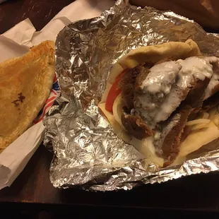 Sebastian's Gyro, yum.