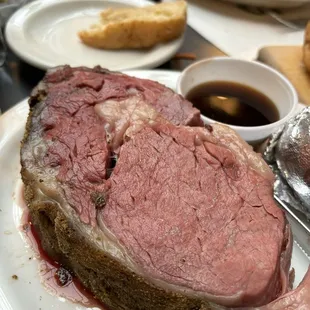 22oz Prime Rib, medium rare.